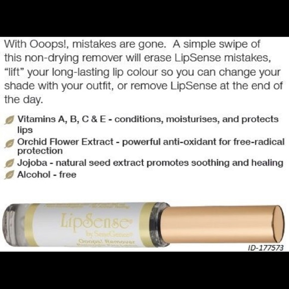 Lipsense oops remover (new and sealed)